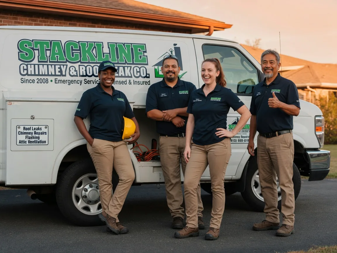 Chimney flashing repair company in Chester, ID